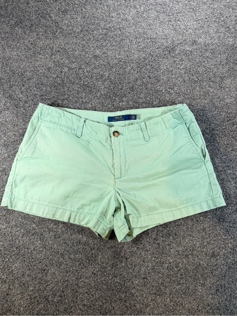 Polo Ralph Lauren Woman’s Mint Green Cotton Chino Shorts size 2